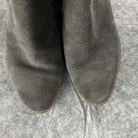 Dolce Vita Terra Charcoal Grey Suede Ankle Boots Size‎ 9 - Picture 8 of 9